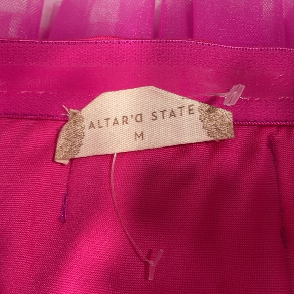 NWOT Tulle Strapless Dress - Picture 4 of 7